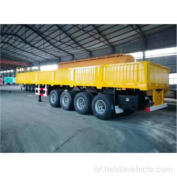 4 محاور Sidewall Semi Trailer